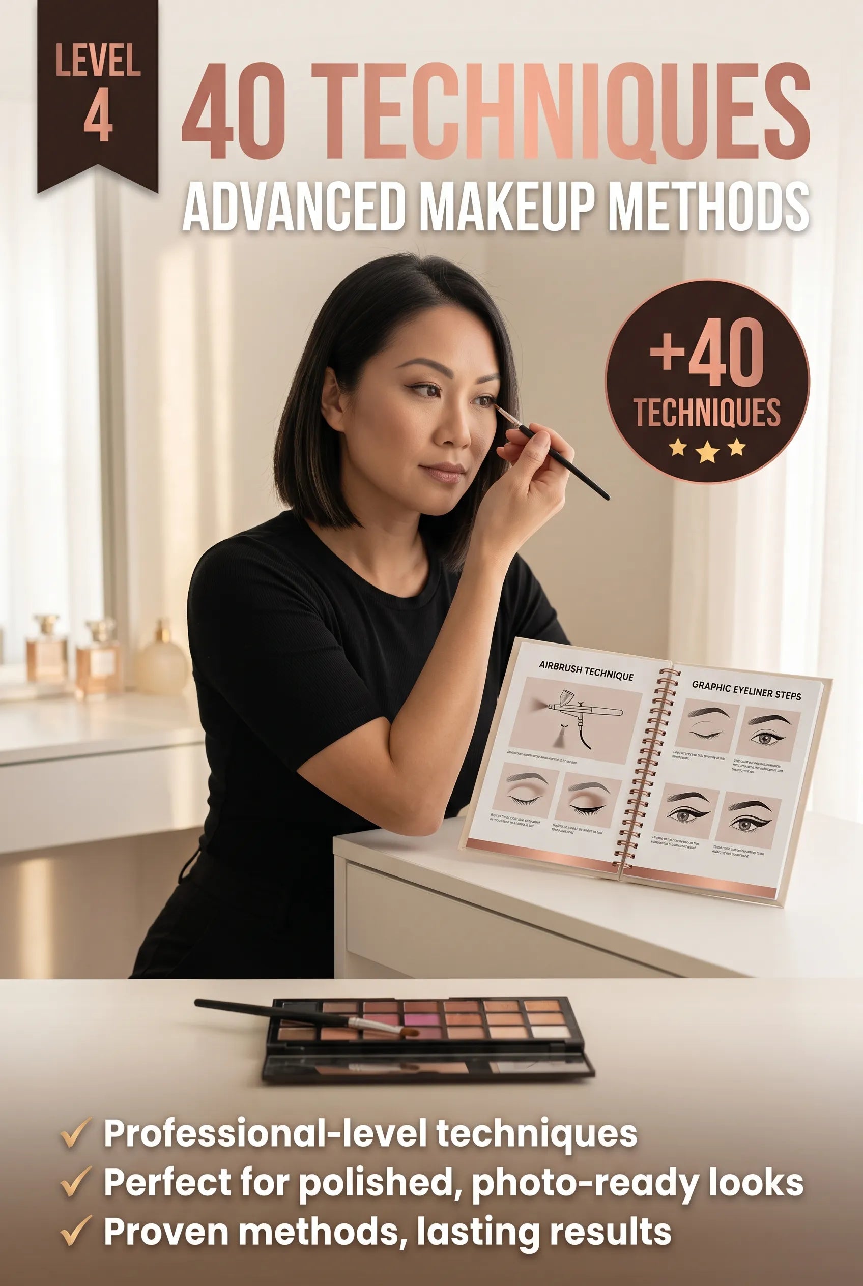 Level 4 – 40 Techniques: Advanced Makeup Methods